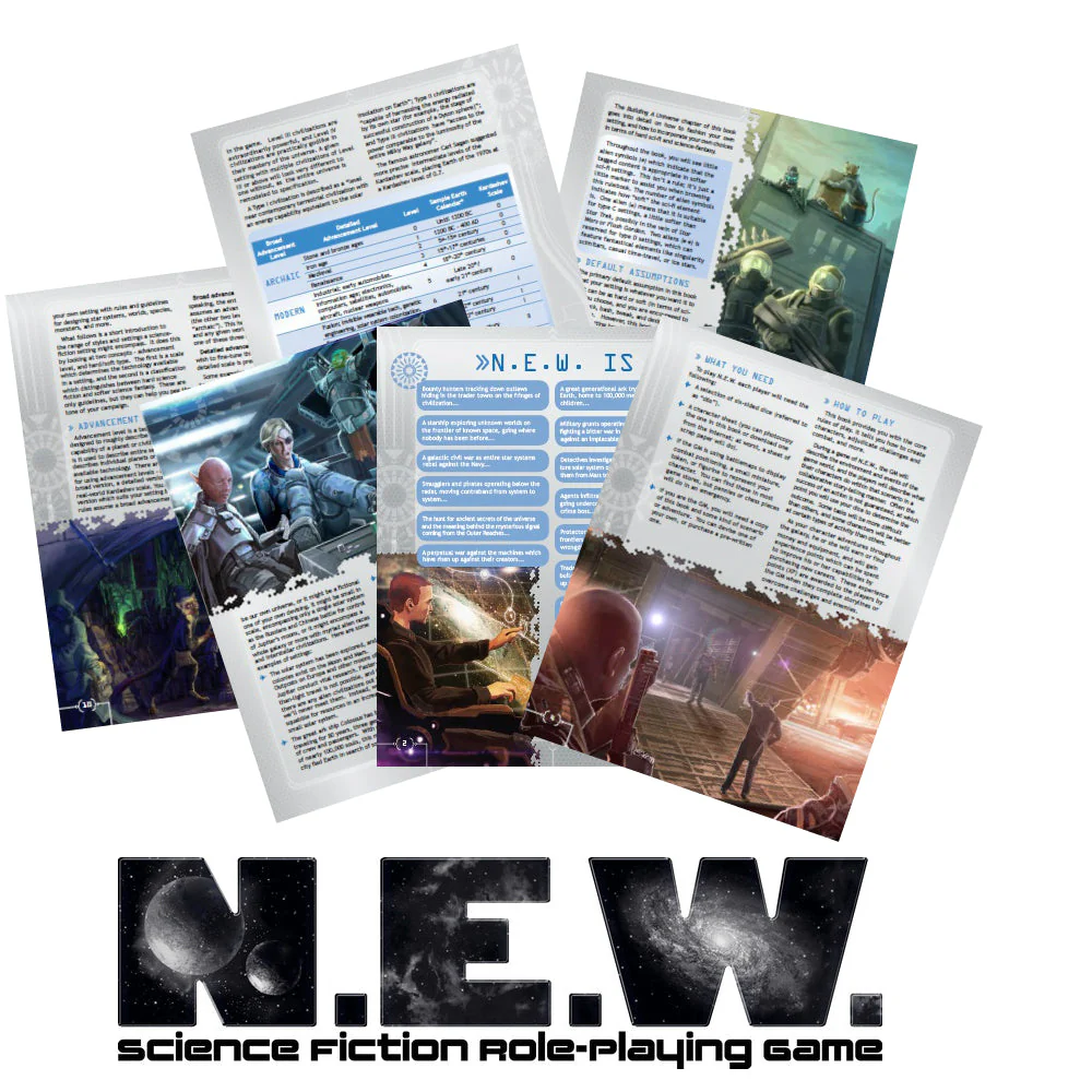 N.E.W. The Science Fiction Roleplaying Game v1.3 - Image 2
