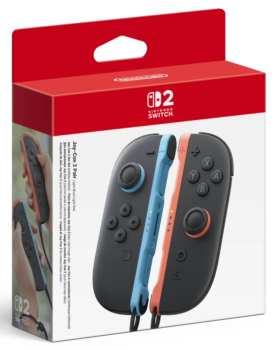 Nintendo Switch 2 Joy-Con 2 Pair - Light Blue/Light Red