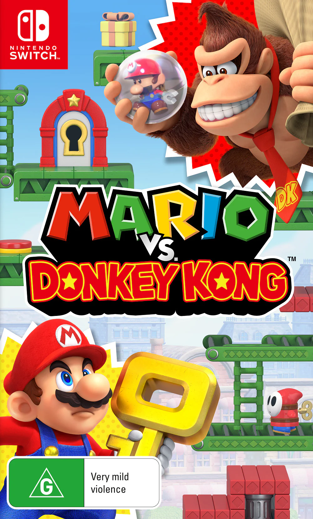 Nintendo Switch Mario vs Donkey Kong
