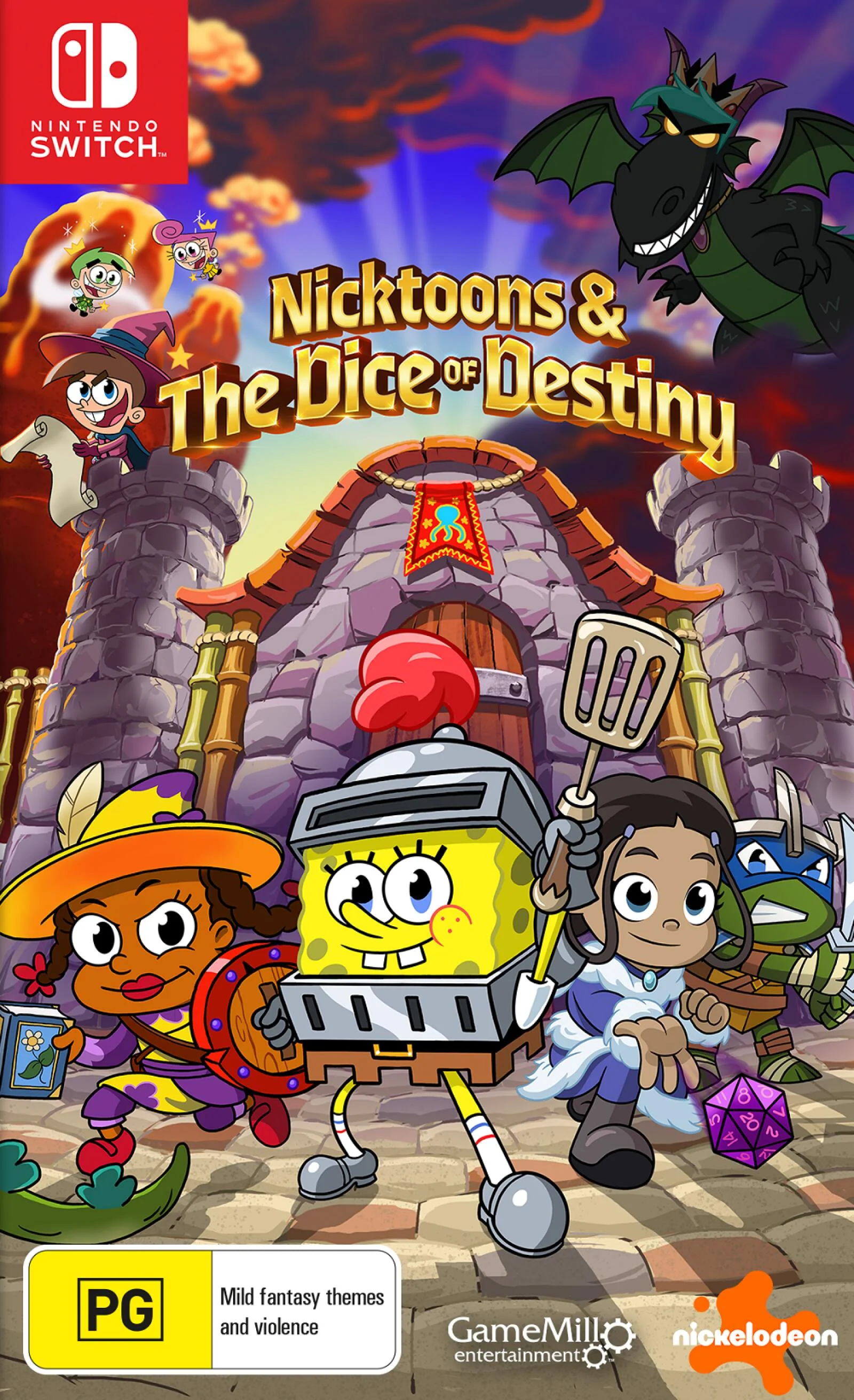 Nintendo Switch Nicktoons & The Dice of Destiny
