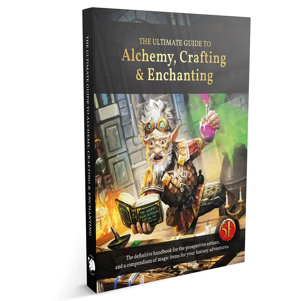 Nord Games Ultimate Guide to Alchemy, Crafting, and Enchanting Hardcover (5E)