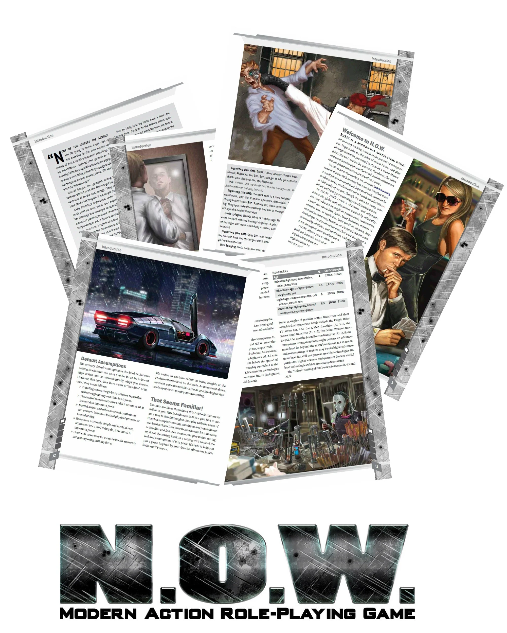 N.O.W. The Modern Action Roleplaying Game v1.3 - Image 2