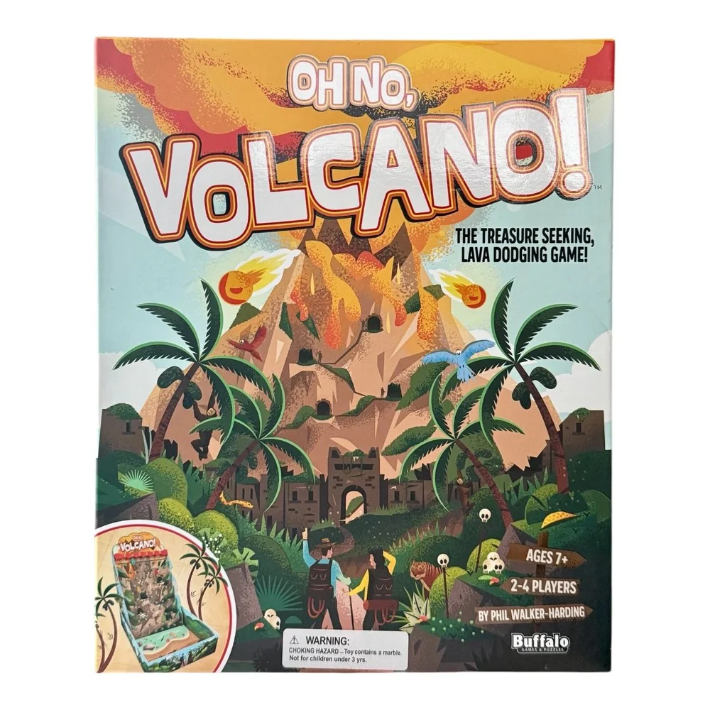 Oh No - Volcano! Lava Dodge Gam