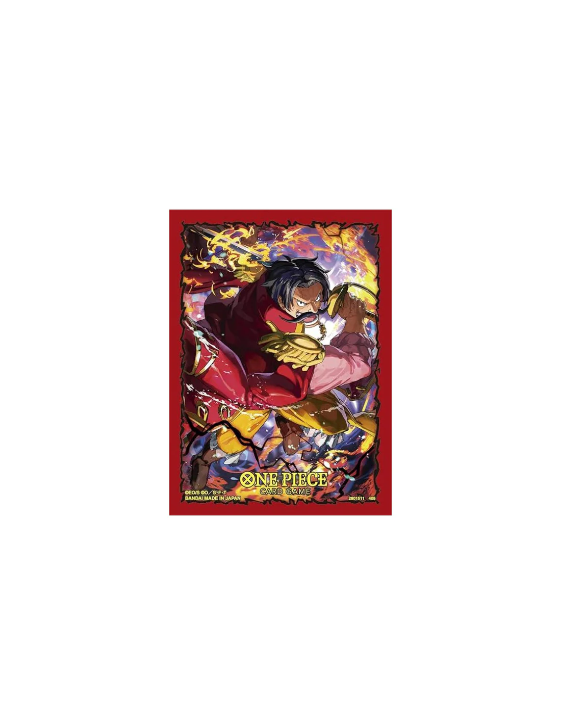 One Piece Card Game: Official Sleeves Display - Set 12 - Gold.D.Roger