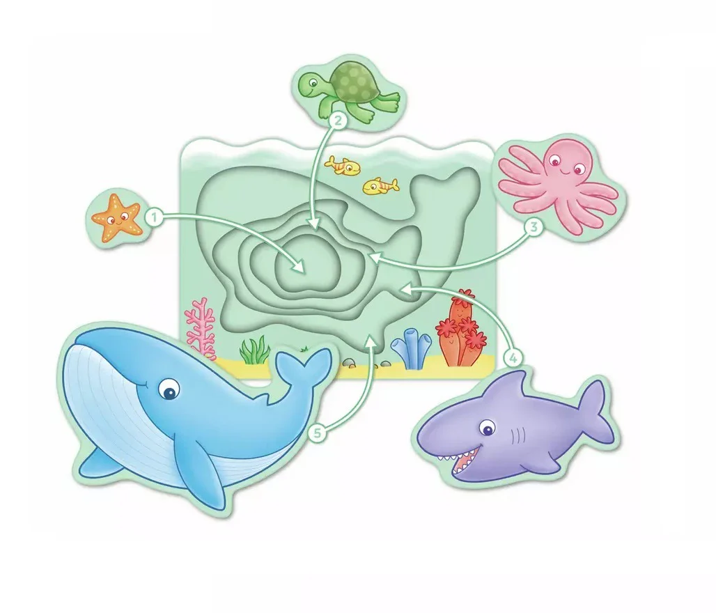 Orchard Jigsaw - Under the sea nesting puzzle - Image 2