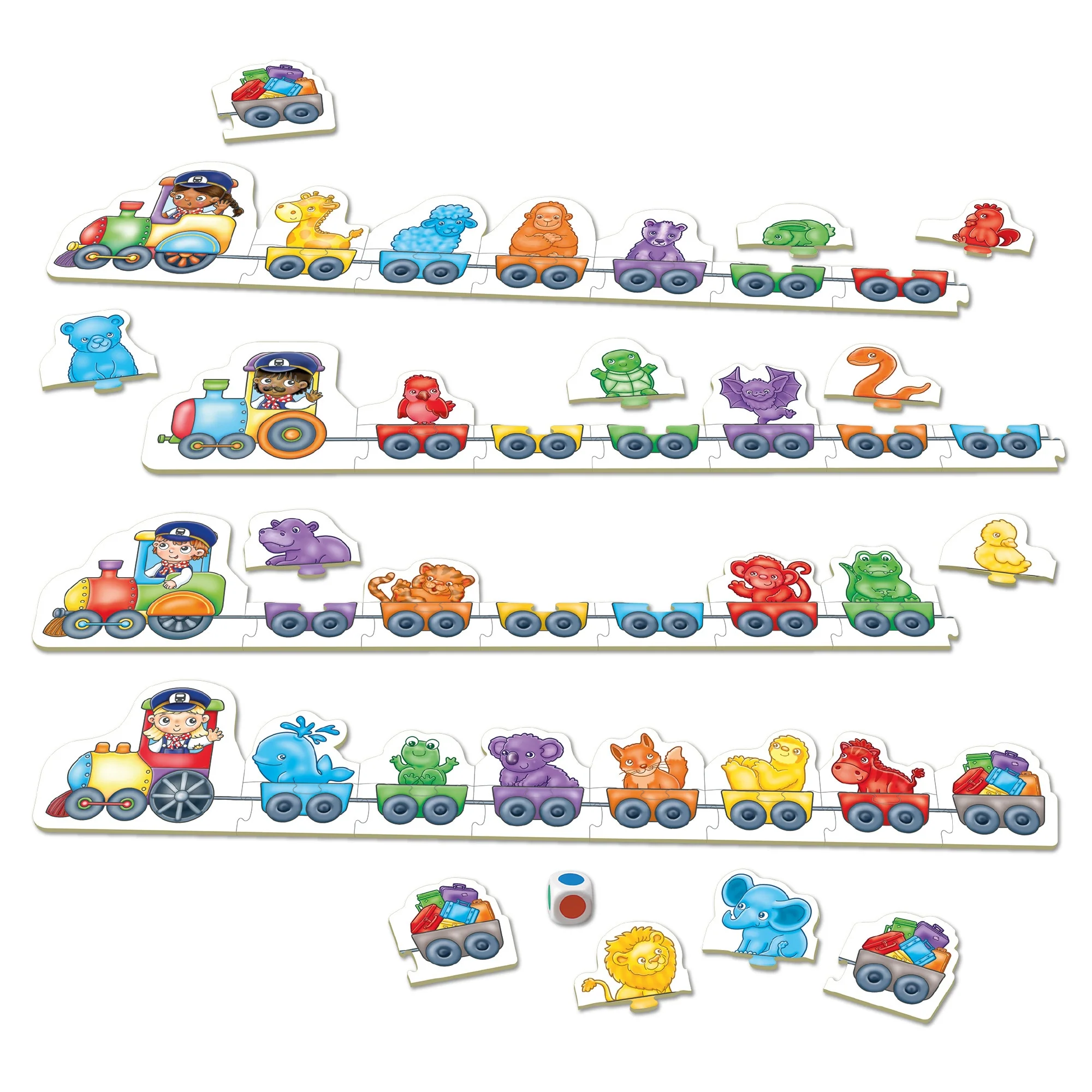 Orchard Toys - Colour Match Express - Image 3