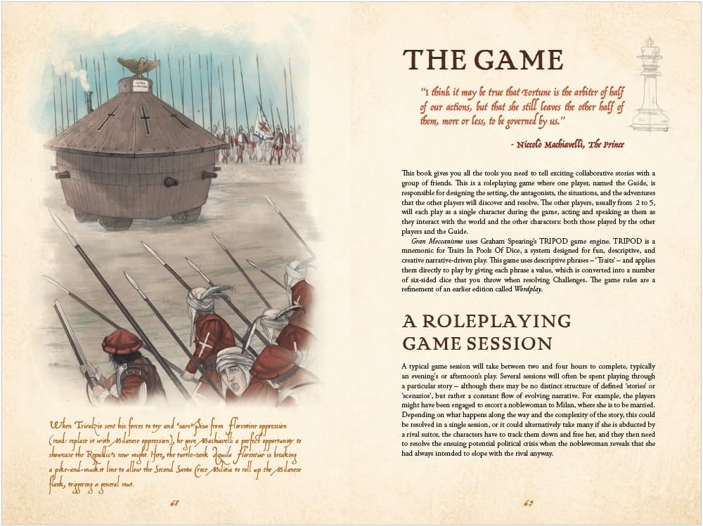 Osprey Games - Gran Meccanismo Roleplaying Game Book - Image 6