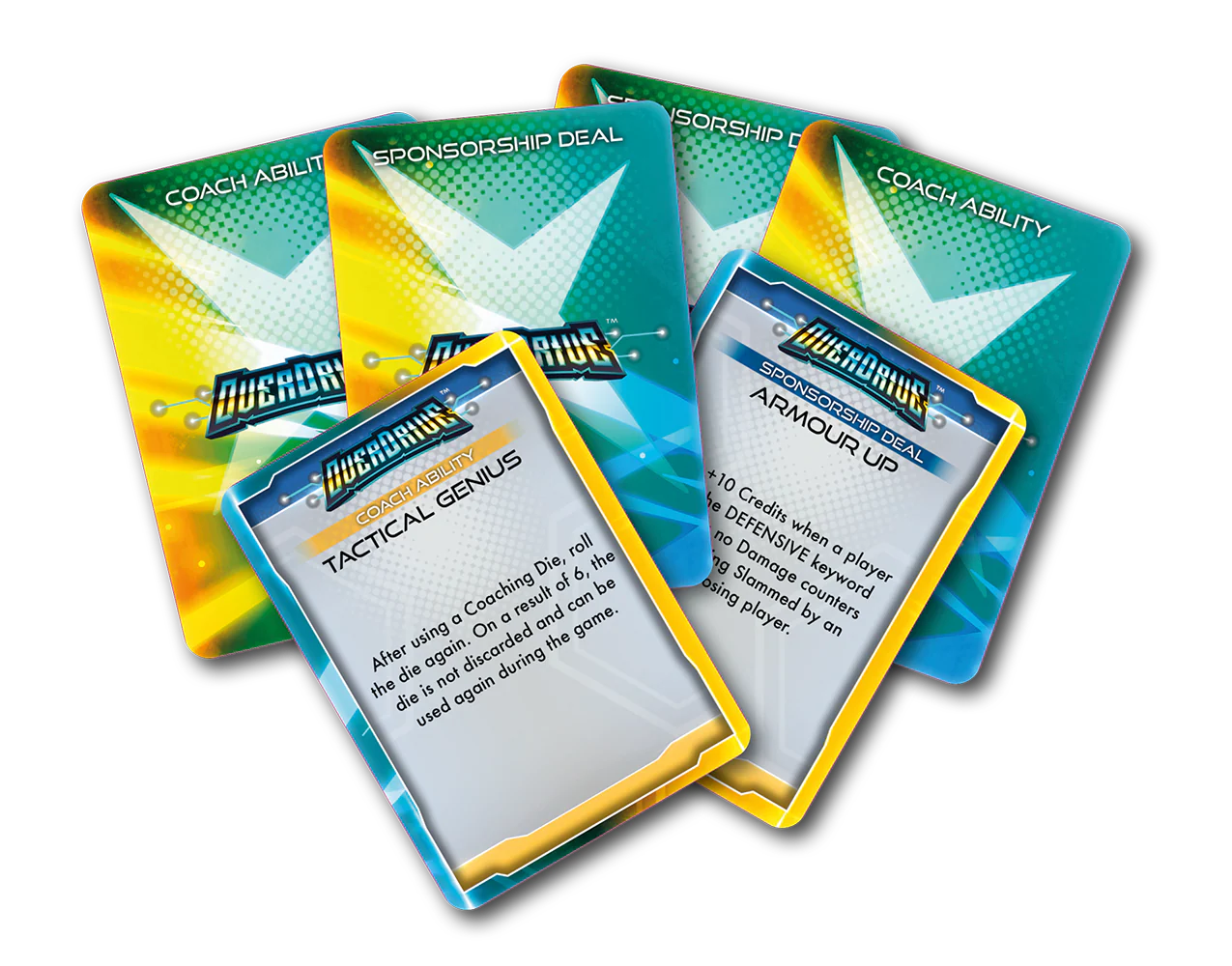 OverDrive: Coach Abilities and Sponsorship Cards - Image 2