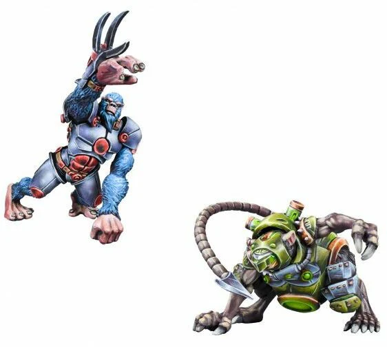 Overdrive: Gnaw Vs Alpha Simian - 1-2 Playes Rival Pack
