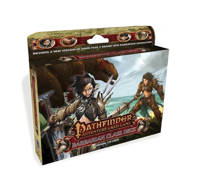 Paizo Pathfinder Adventure Card Game: Barbarian Class Deck Expansion (Preorder)