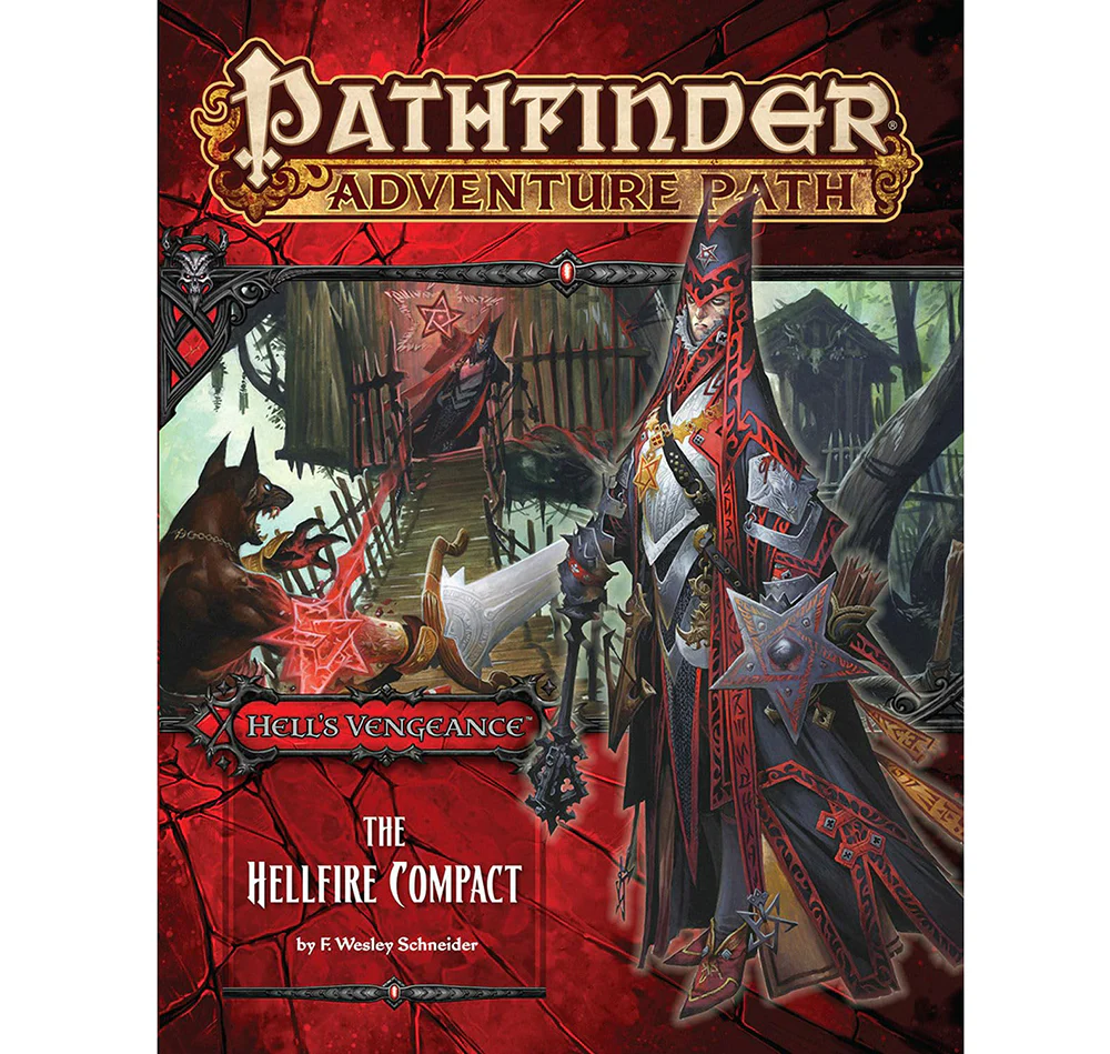 Paizo Pathfinder Adventure Path: Hells Vengeance #1 The Hellfire Compact Book