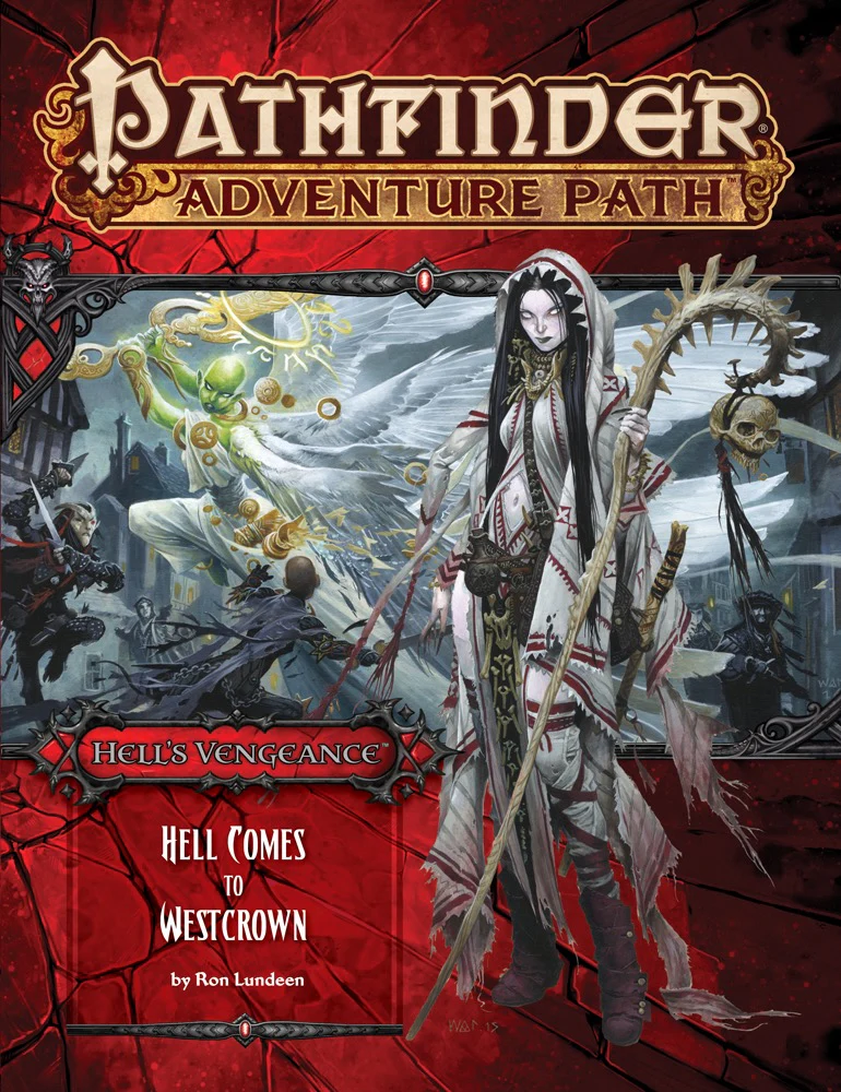 Paizo Pathfinder Adventure Path: Hells Vengeance #6 Hell Comes to Westcrown Book