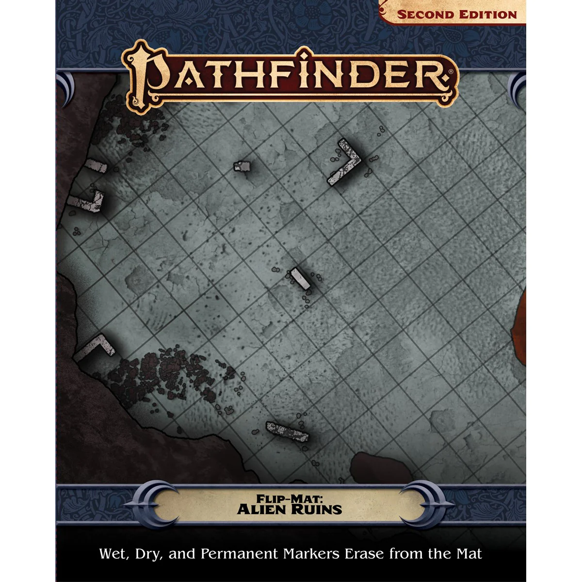 Paizo Pathfinder Alien Ruins Flip Mat