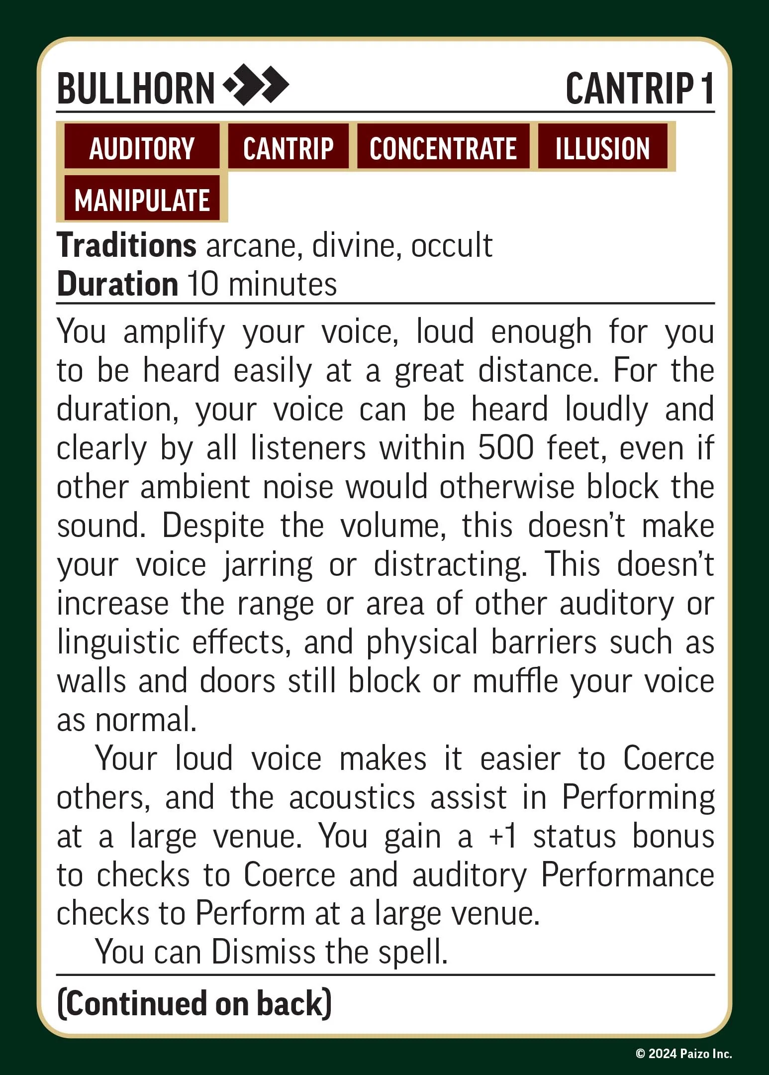 Paizo Pathfinder: Divine Spell Cards - Image 2