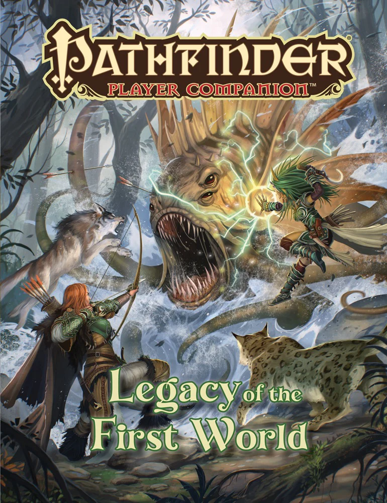 Paizo Pathfinder Player Companion Legacy of the First World Softcover