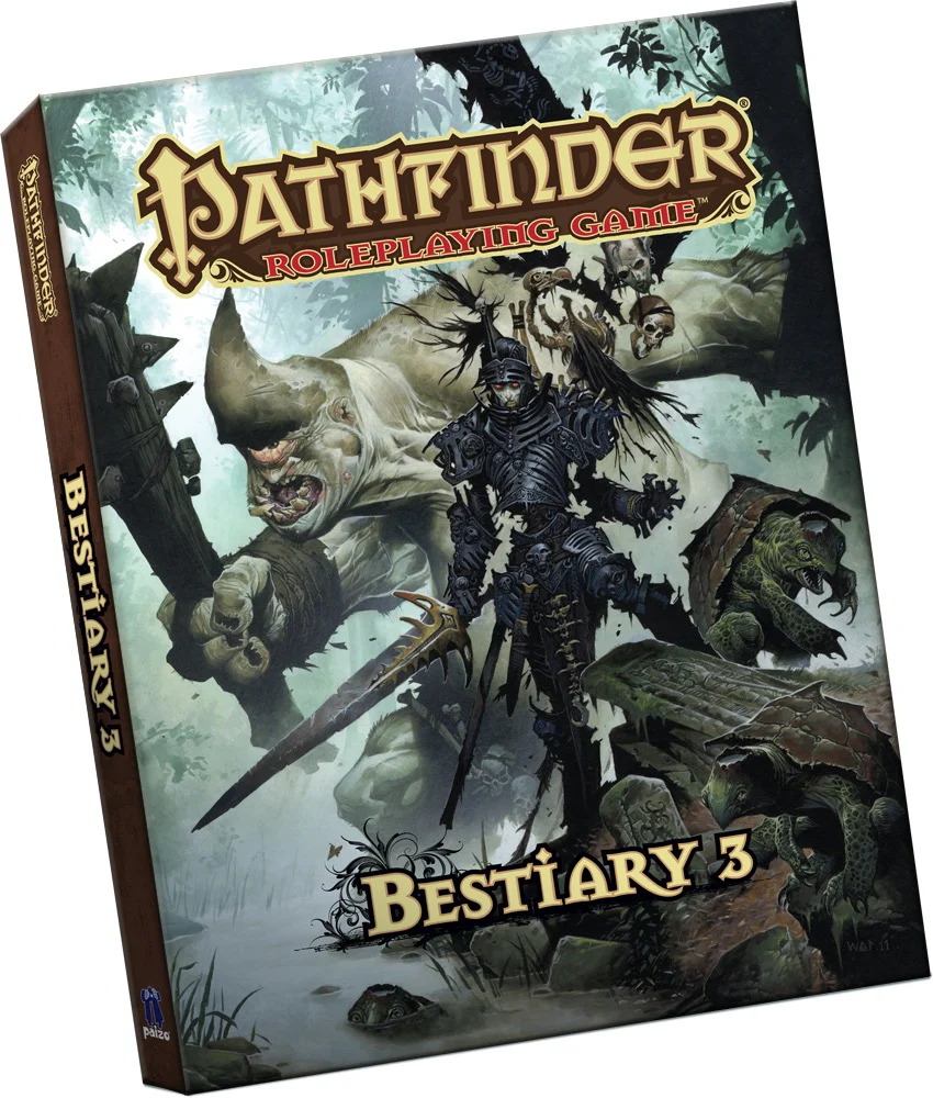 Paizo Pathfinder Roleplaying Game: Bestiary 3 Pocket Edition Sourcebook