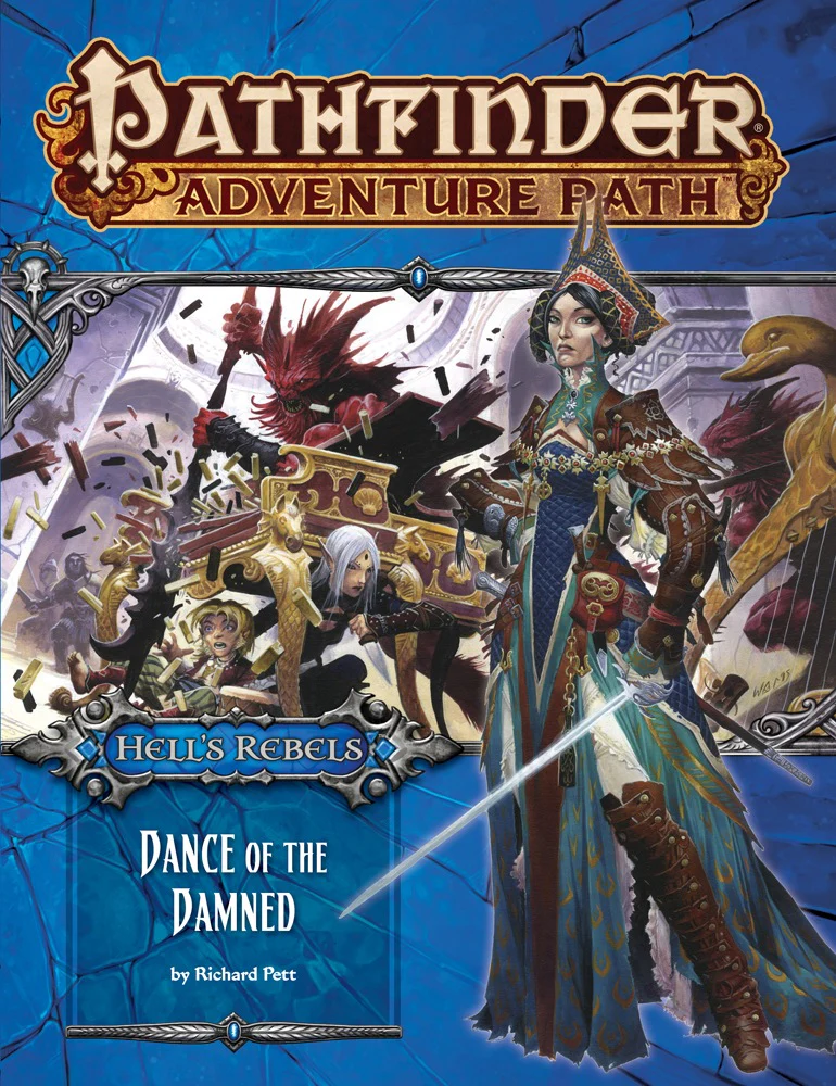 Paizo Pathfinder RPG Adventure Path - Hell's Rebels: Dance of the Damned Book (Preorder)