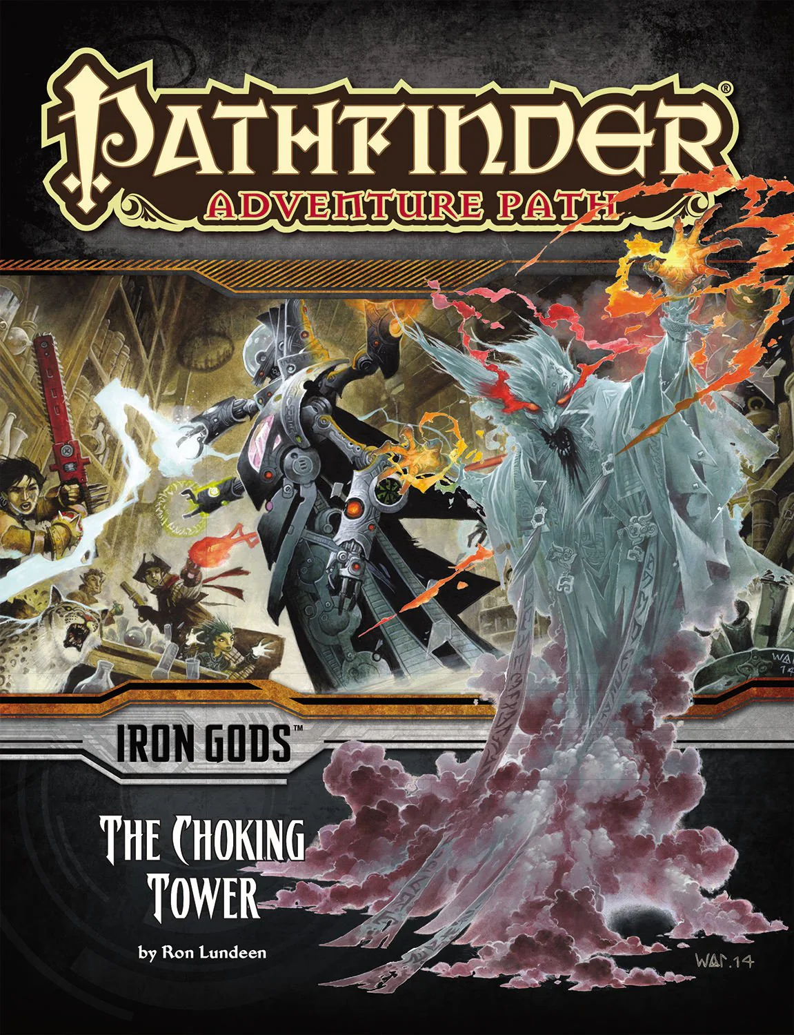 Paizo Pathfinder RPG Adventure Path - Iron Gods: The Choking Tower Book (Preorder)