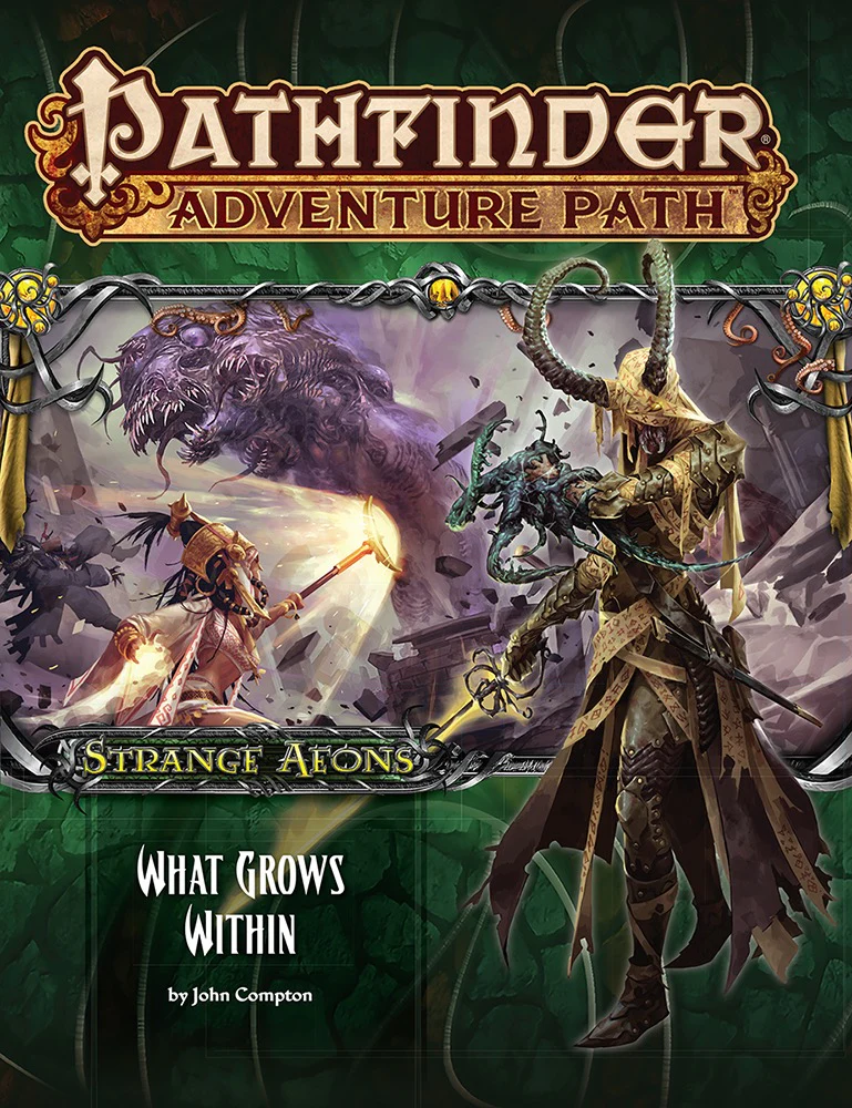 Paizo Pathfinder RPG Adventure Path - Strange Aeons: What Grows Within Book (Preorder)