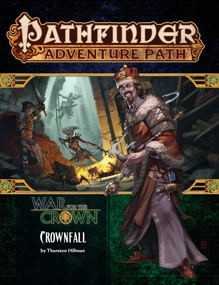 Paizo Pathfinder RPG Adventure Path - War for the Crown: Crownfall Book