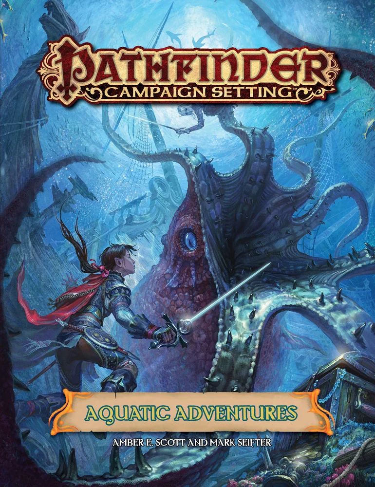 Paizo Pathfinder RPG Campaign Setting: Aquatic Adventures Book