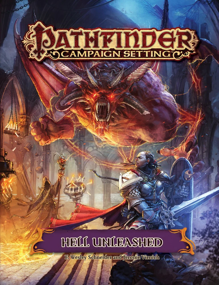 Paizo Pathfinder RPG Campaign Setting - Hell Unleashed Book (Preorder)