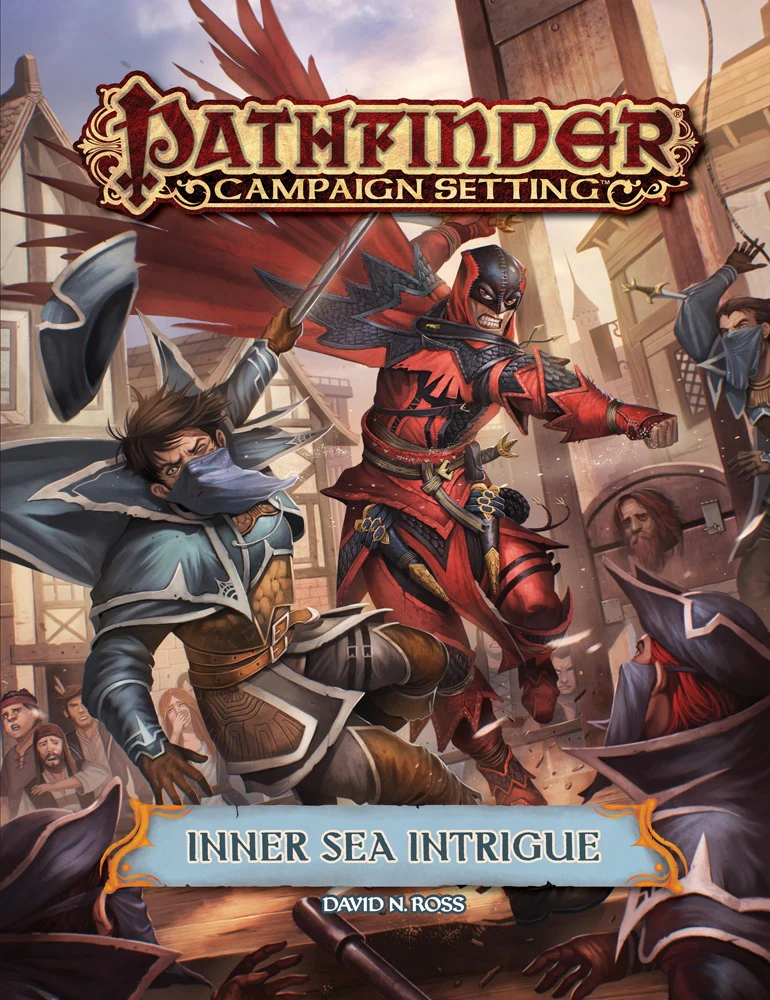 Paizo Pathfinder RPG Campaign Setting - Inner Sea Intrigue Book (Preorder)