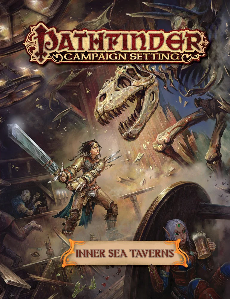 Paizo Pathfinder RPG Campaign Setting: Inner Sea Taverns Book