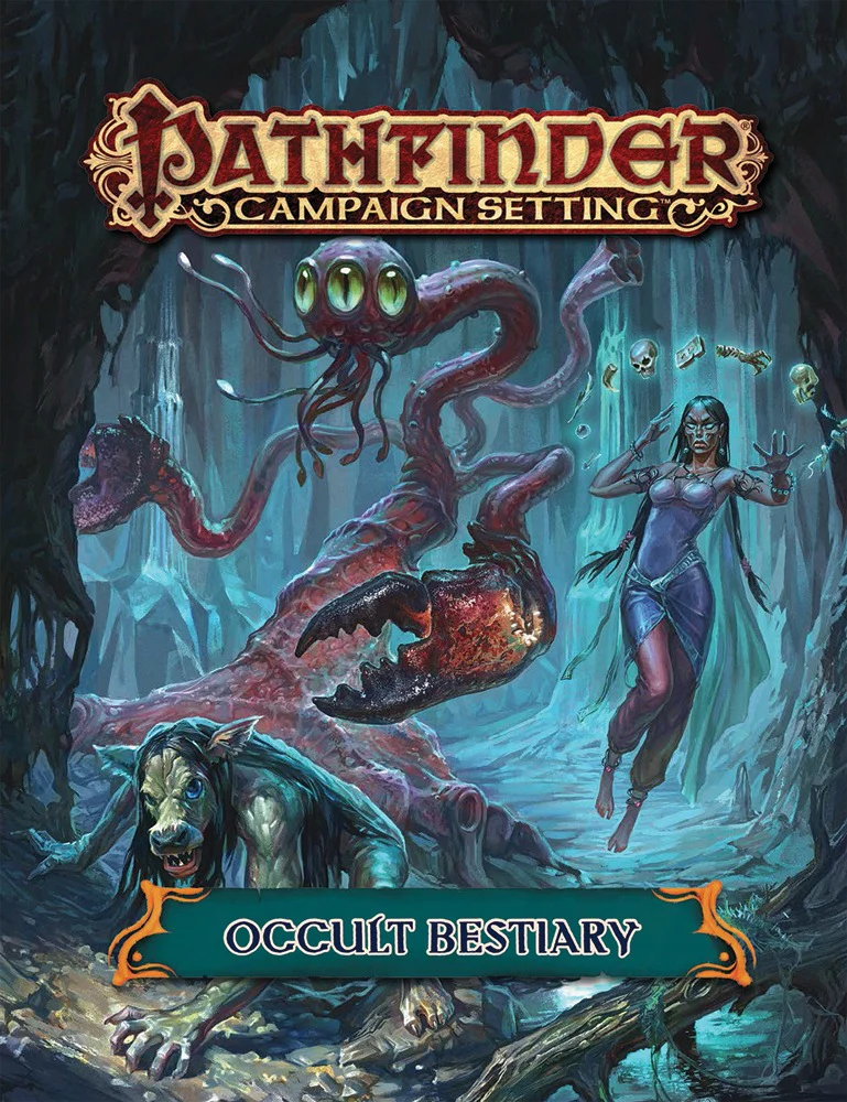 Paizo Pathfinder RPG Campaign Setting - Occult Bestiary Book (Preorder)