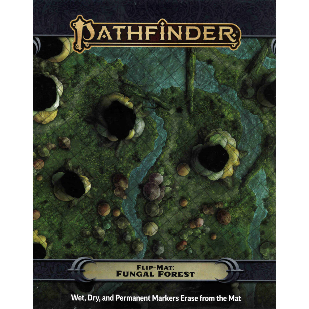 Paizo Pathfinder RPG: Fungal Forest Flip-Mat