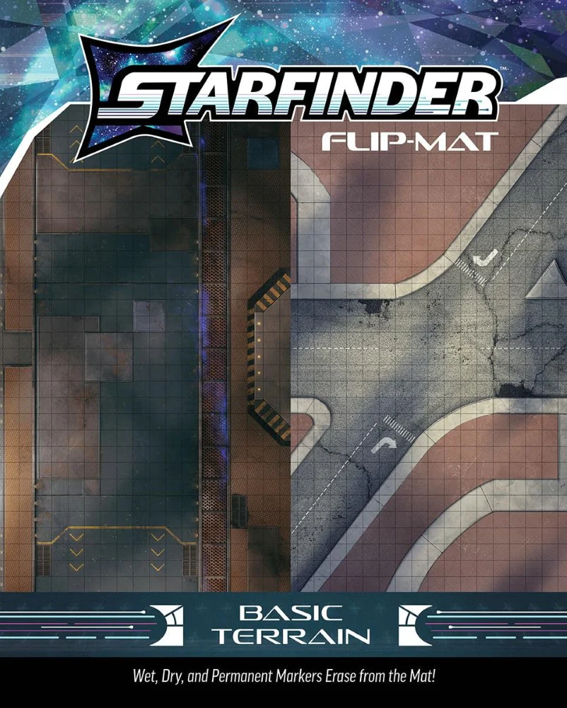 Paizo Starfinder RPG: Basic Terrain Flip-Mat