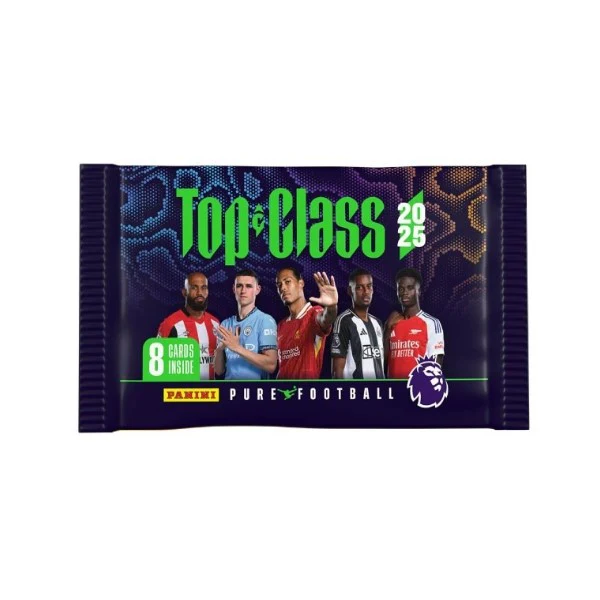 Panini EPL TOP Class 2025 Soccer Cards Booster Pack