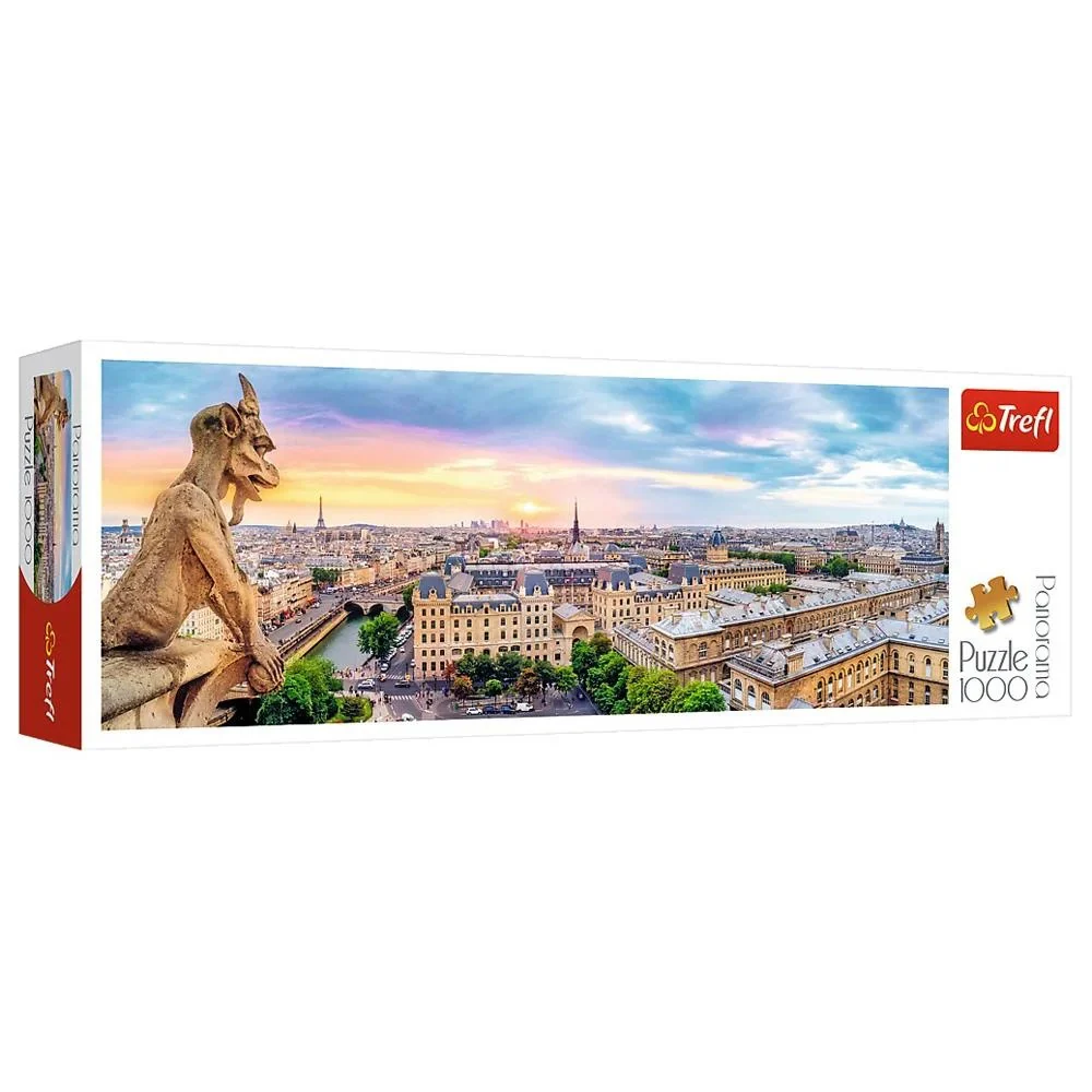 Panorama - Notre Dame 1000 Piece Puzzle