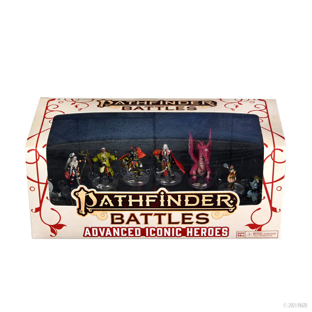 Pathfinder Battles: Advanced Iconic Heroes Pre-Painted Miniature Figure