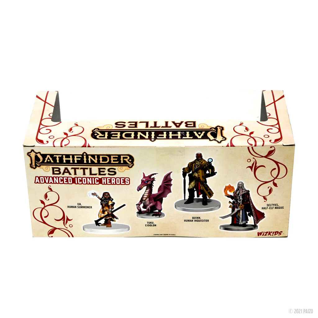 Pathfinder Battles: Advanced Iconic Heroes Pre-Painted Miniature Figure - Image 2