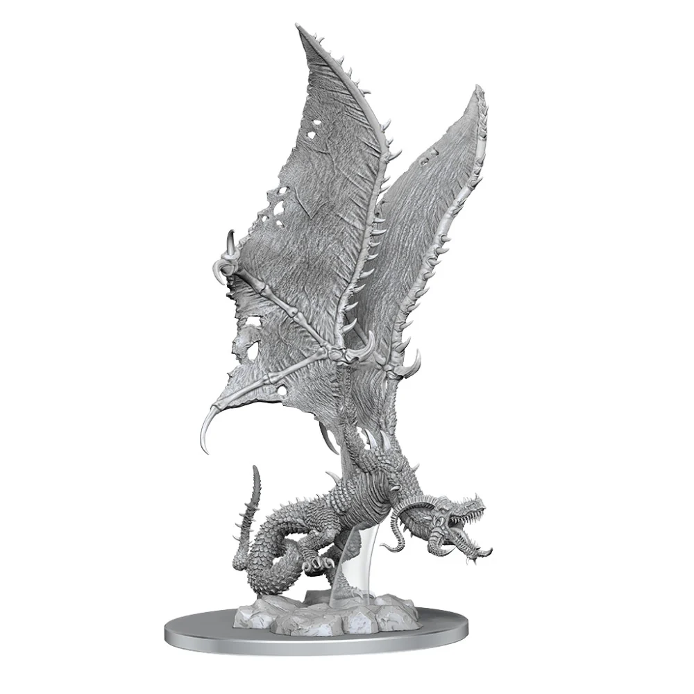 Pathfinder Battles Deep Cuts: Flame Drake Unpainted Miniature - Image 2