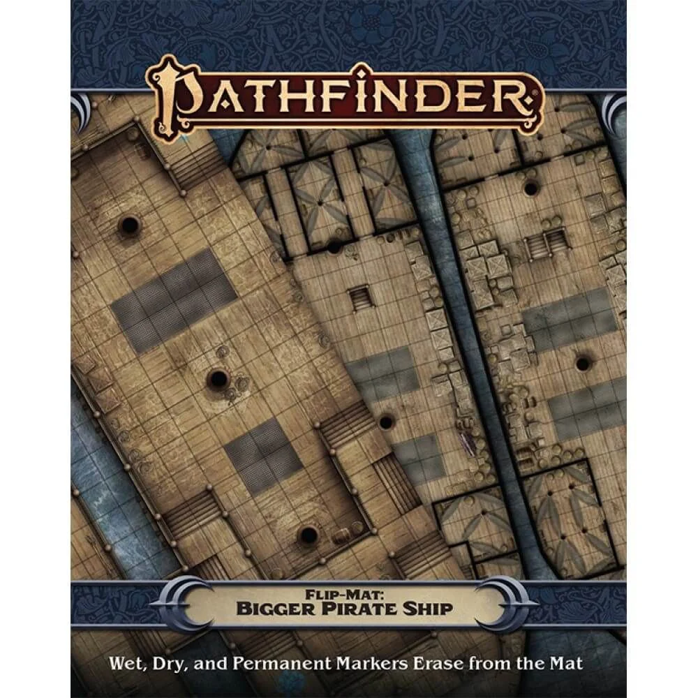 Pathfinder Flip Mat - Bigger Pirate Ship