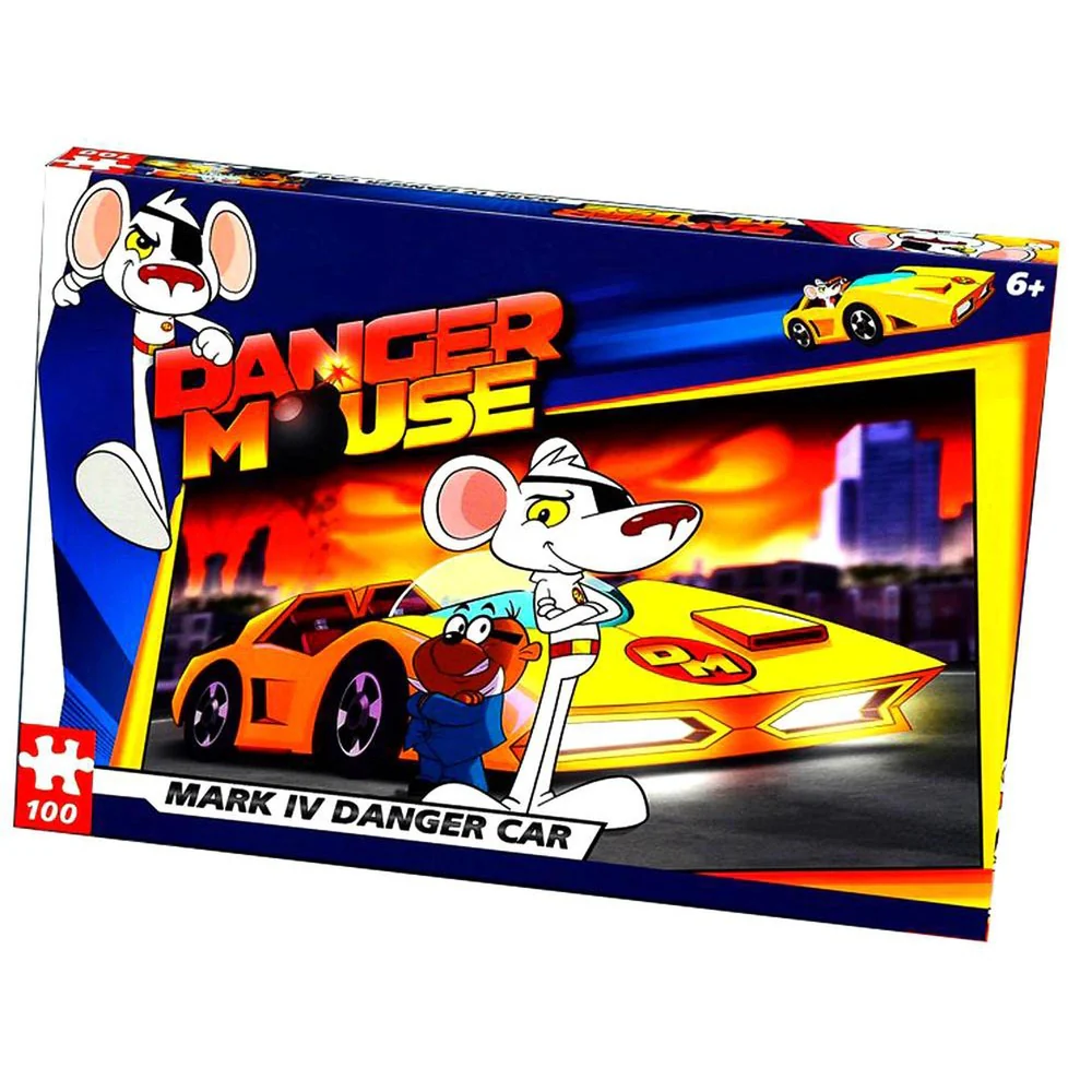 Paul Lamond - Danger Mouse Danger Car 100 Piece Puzzle