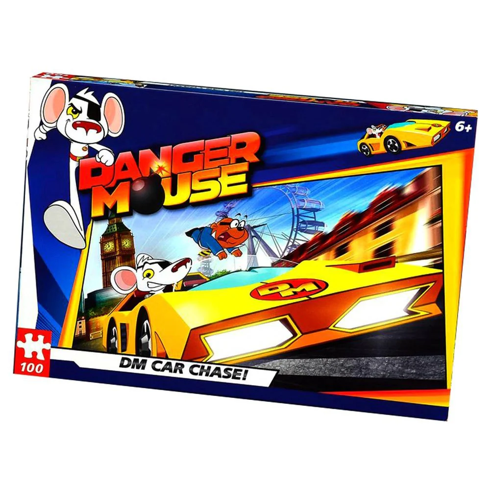 Paul Lamond - Danger Mouse Dm Car Chase 100 Piece Puzzle