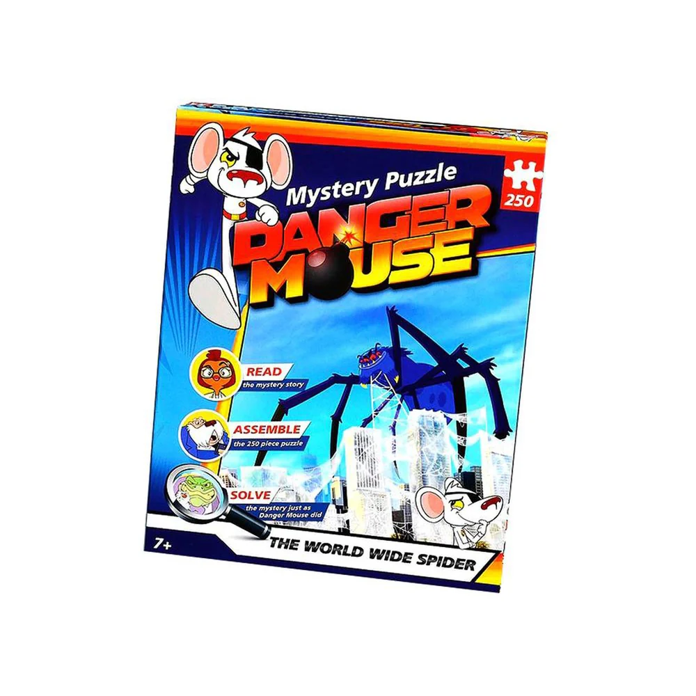 Paul Lamond - Danger Mouse Wide Spider 250 Piece Puzzle