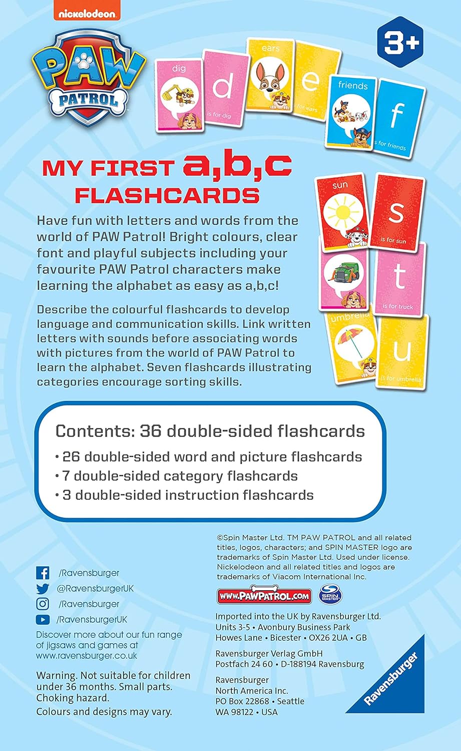 Paw Patrol First Flashcards Game - Image 2