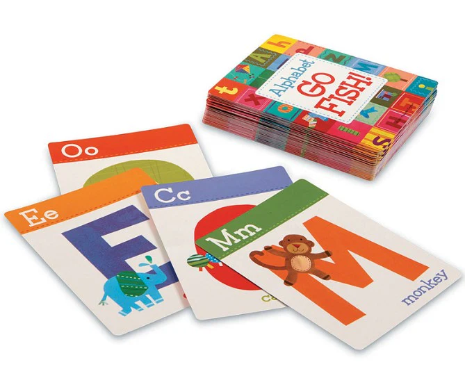 Peaceable Kingdom Alphabet Go Fish! Matching Playing Card Game - Image 3