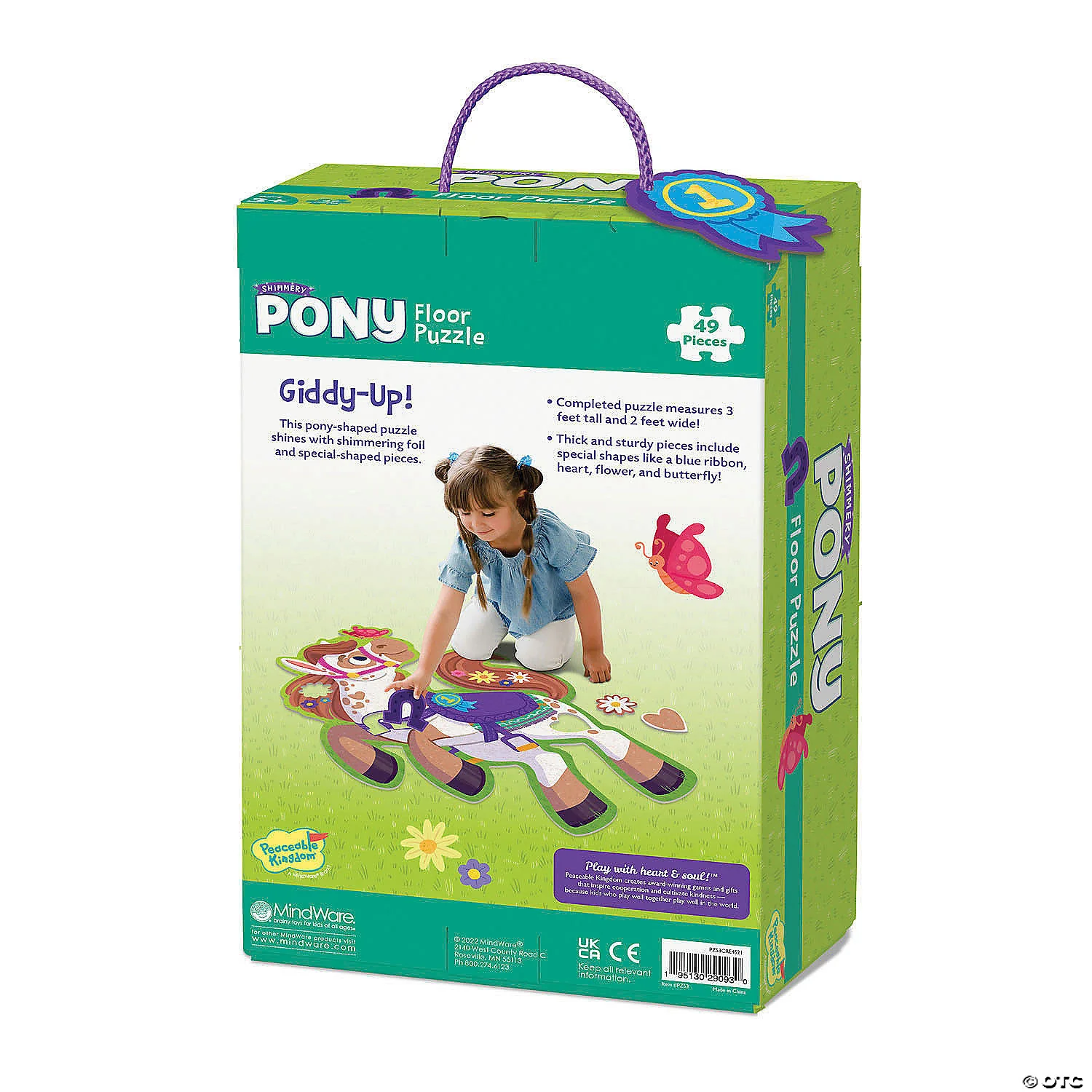Peaceable Kingdom Pony - 41 Piece Floor Puzzle - Image 2