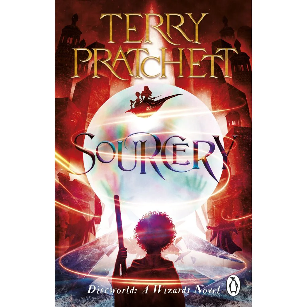 Penguin Discworld Terry Pratchett Sourcery Novel