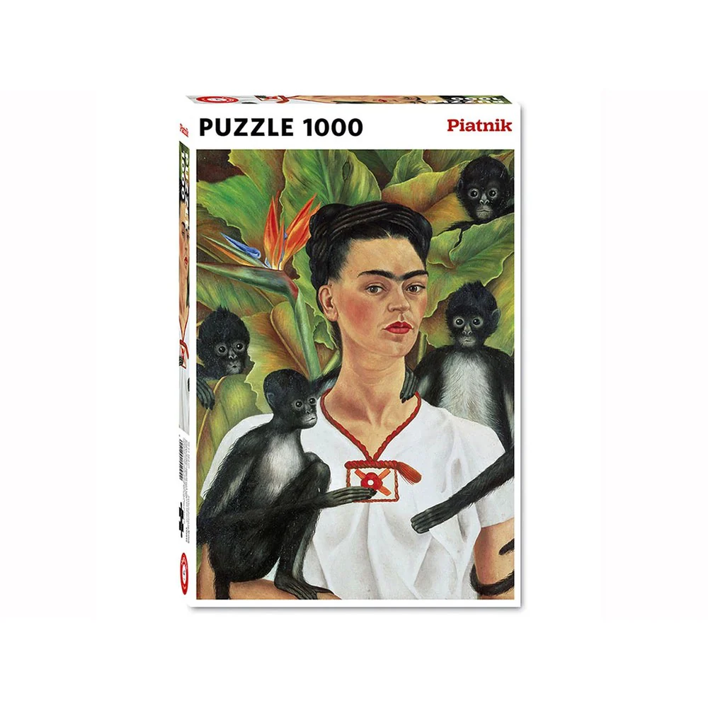 Piatnik - Kahlo Self-Portrait with Monkeys