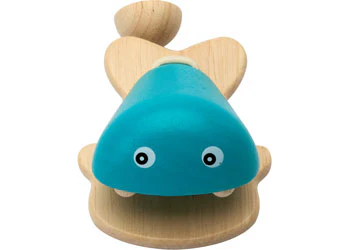 PlanToys - Fish Castanet (Blue) - Image 2