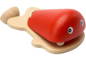 PlanToys - Fish Castanet (Orange) - Image 2
