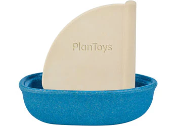 PlanToys - Sailing Boat (Blue)