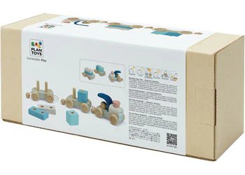 PlanToys - Stacking Train Trio - Image 2