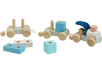 PlanToys - Stacking Train Trio - Image 5